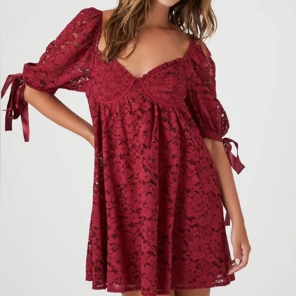 free people lace midi dress Foolish Heart Midi Dress by Free People – Giana Rose Couture main image 1